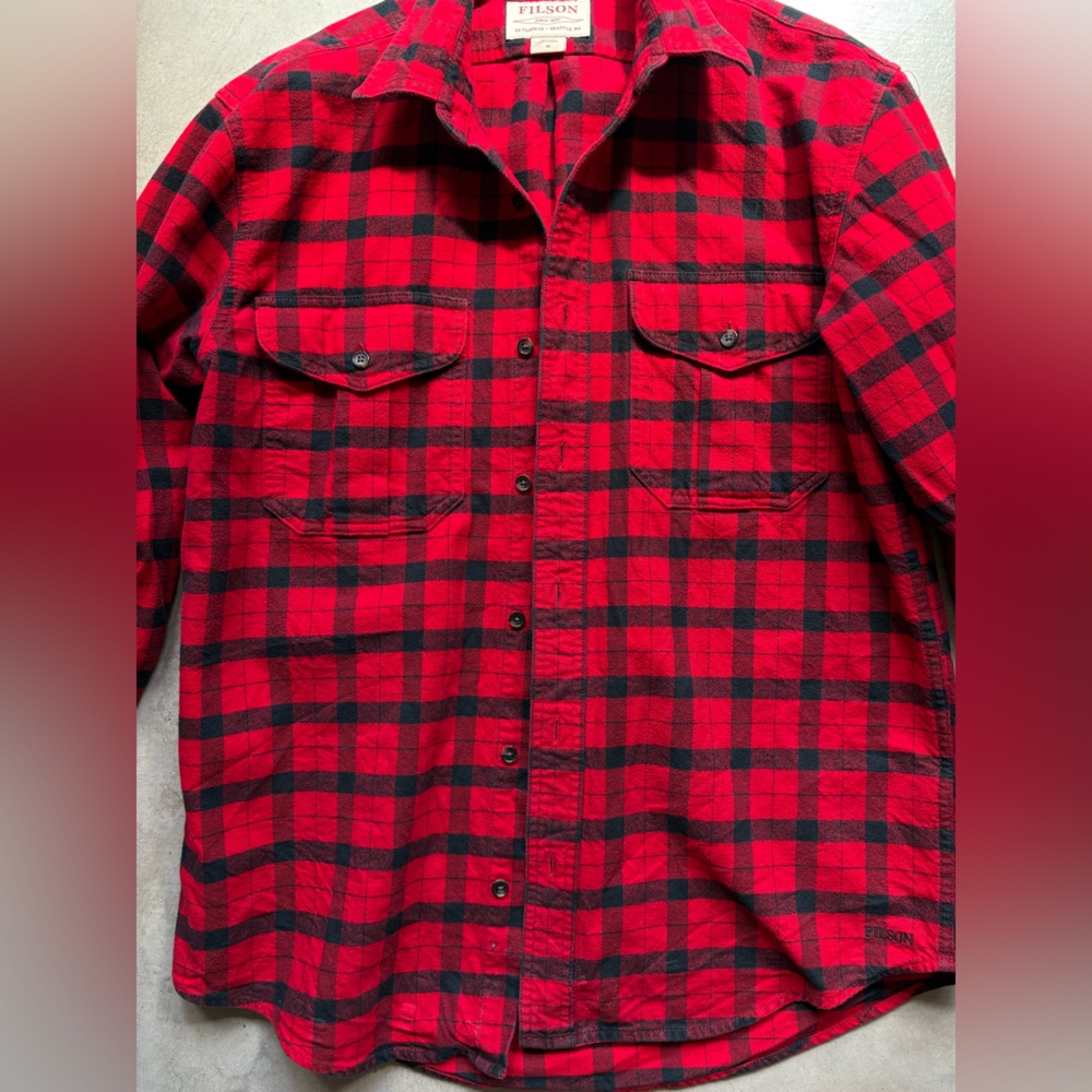 Filson Alaskan Guide Flannel Shirt - Picture 11 of 16